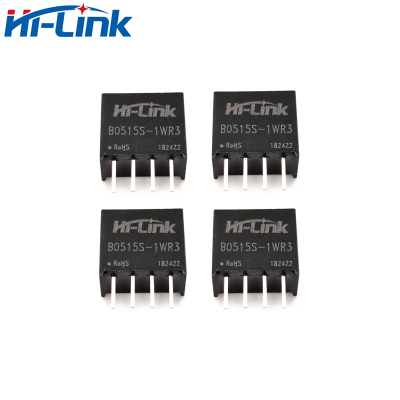 

Hi-link 20pcs smart electronics 5V to 15V single output 67mA 1W DC DC Transformer Step Down Isolated Switch Power Supply Module