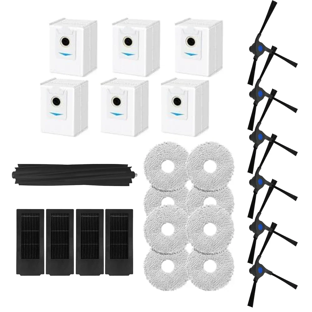 Essential Replacement Parts for For Ecovacs X2 For Omni Complete Kit of 25 Accessories to Maintain Performance