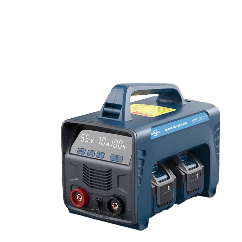 New Design Meta.l Pla.stic Cordless Welding Ma.chine Porta.ble with Ba.ttery LED Displa.y