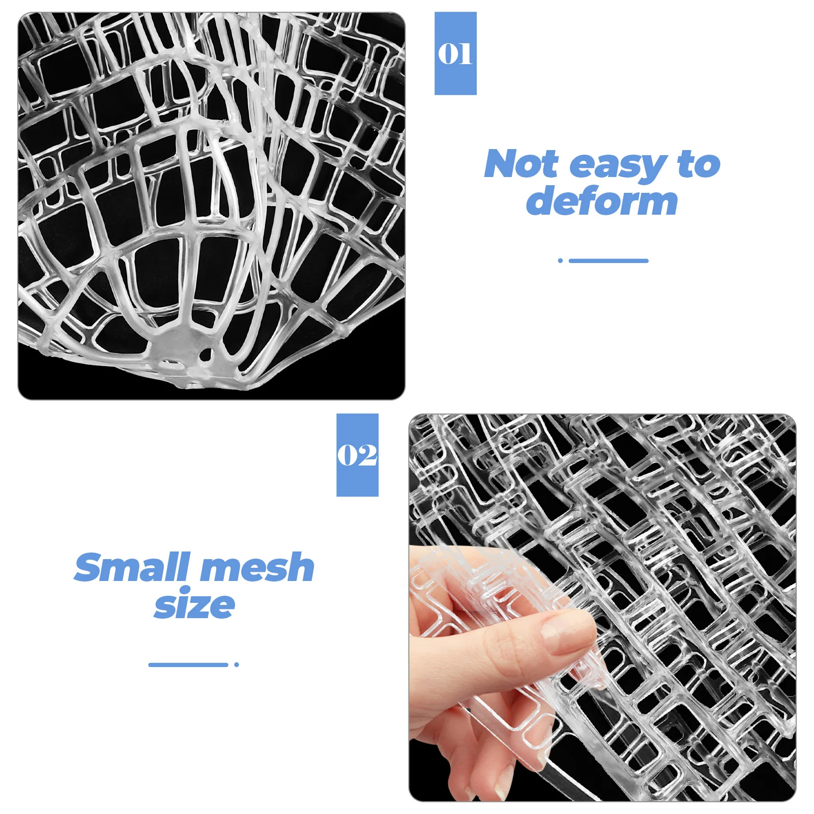 

Large Capacity Rubber Fishing Net with Small Mesh for Quick Collection Easy Throw Cast Net for Outdoor Fish Catching