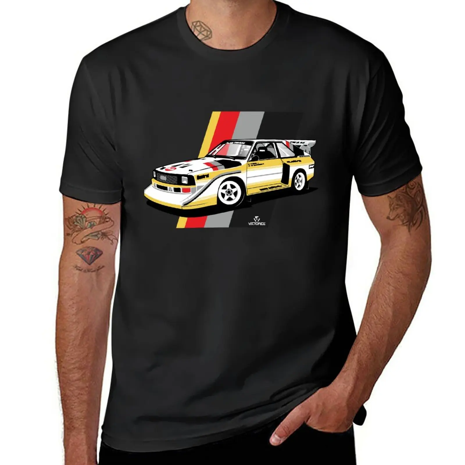 

Quattro Group B T-Shirt anime clothes sports fans sublime mens cotton t shirts