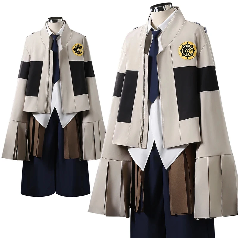 

Gachiakuta Anime Tamsy Caines Cosplay Costume Convention Halloween Christmas Embroidery Jacket Shirt Pants Waist Bagx,3;b'2.