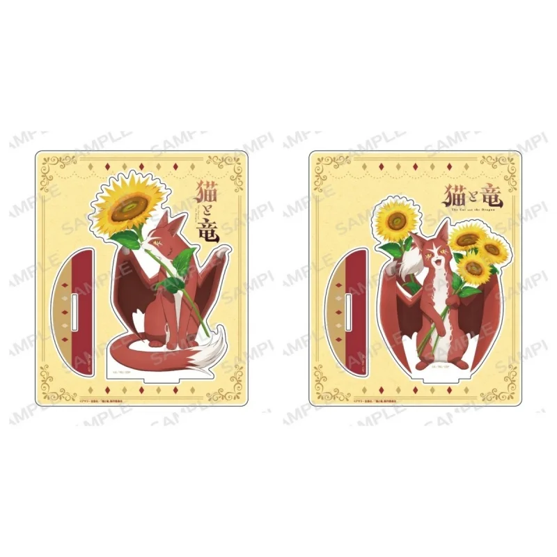 ALcot Game Protagonist Tokuda Yoshimune Ran Miyoshi Scene drawing Acrylic Stand Model Plate Keychains Desktop Ornament 10cm