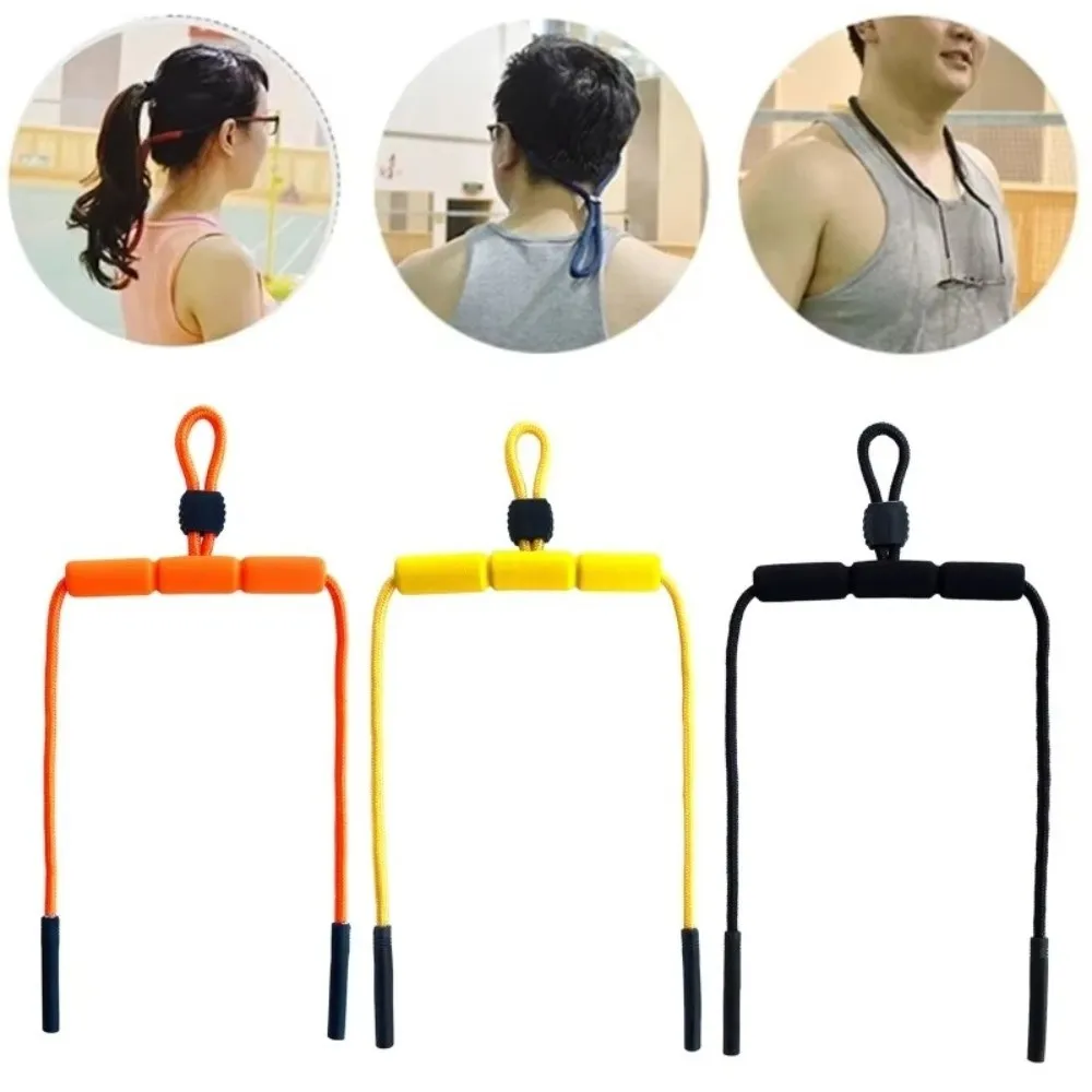 1PC Adjustable Length Floating Glasses Strap Foam Floatable Design Polyester Foam Sunglasses Neck Chain Non-slip Durable