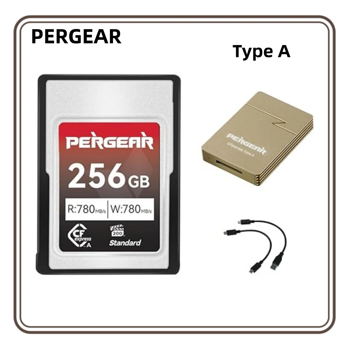Pergear 256GB Cfexp…