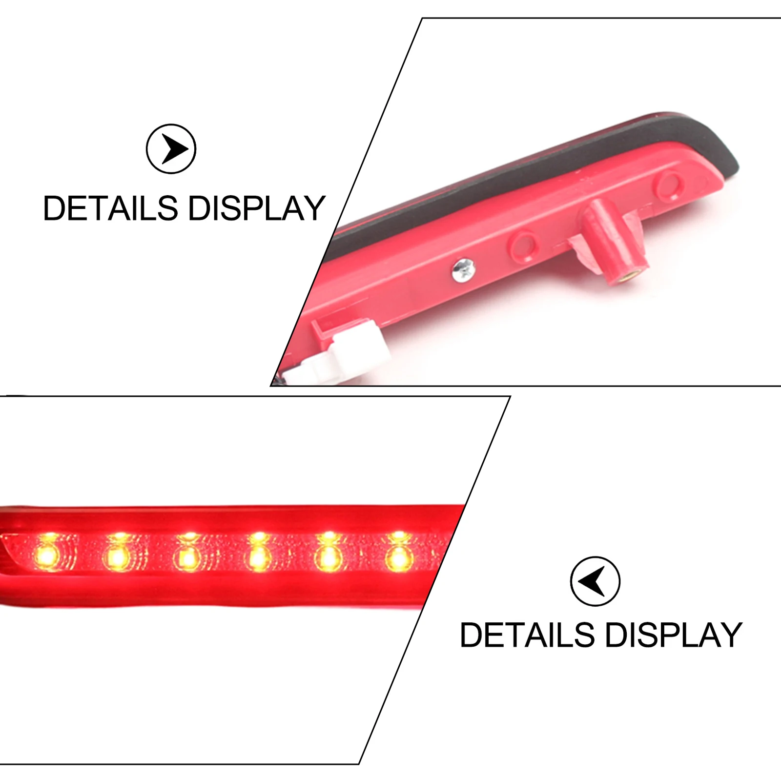 

For KIA Sorento 2011-2015 LED 3rd \Brake \Light \Stop \Lamp 92750-2P000 High-Mounted Tailling Lights Car Exterior Parts