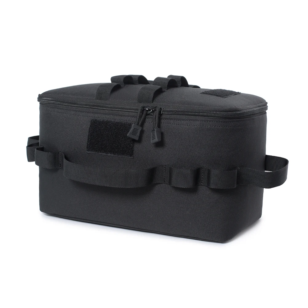 Large Capacity Gas Stove Canister Pot Carry Bags Tactical Pouch Storage Bag Multifunctional Pouch Picnic Bag Outdoor Equipment