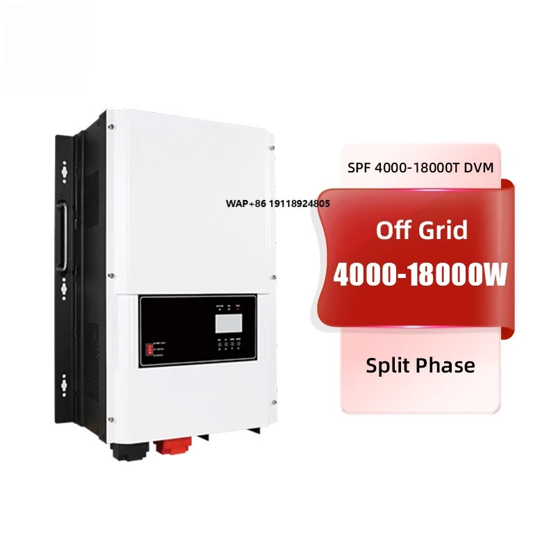 

Solar Power Inverter US Version Solar Inverter Hybrid Off Grid Split Phase 120/240vac for Home Solar System
