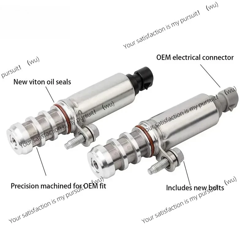 1Set Intake & Exhaust Oil- Control Timing Valve Solenoid VVT 12655420 12655421 For Chevrolet Captiva 2.4 Equinox GMC Opal Andra