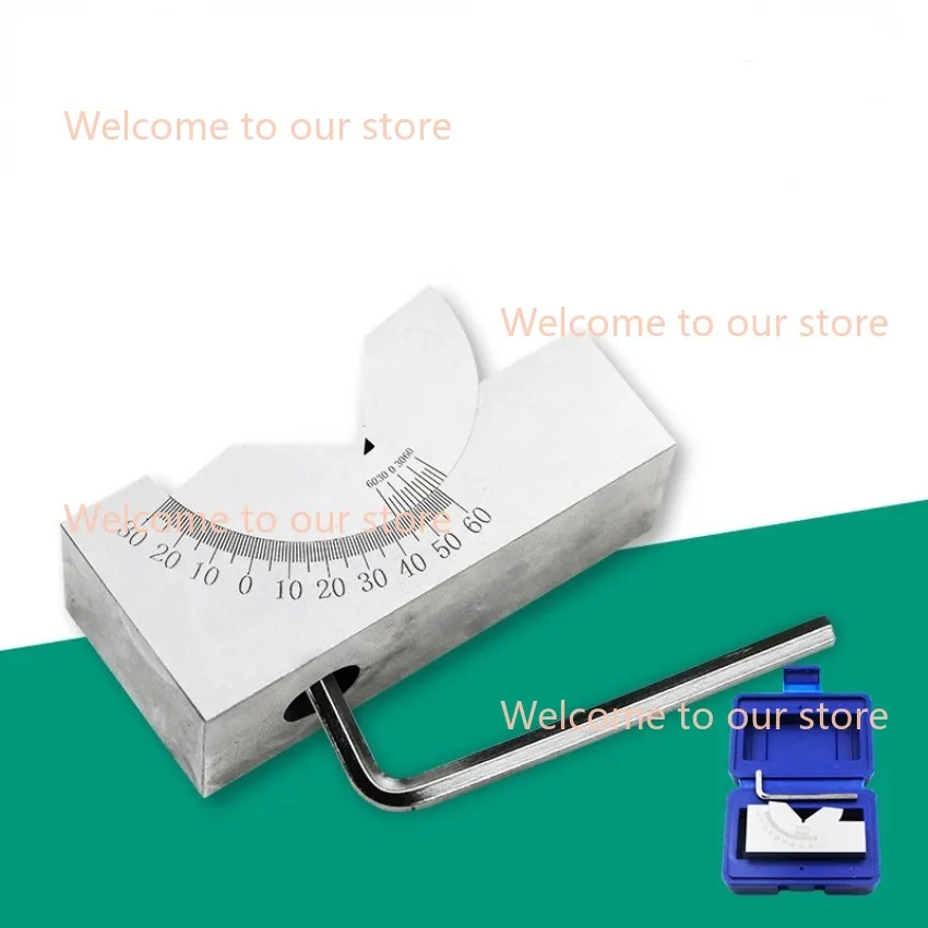 AP25 Tools Maker Precision Gauge Micro Adjustable Angle V Block Milling Setup 0 To 60 Degree Angle Plate Angle Block Angle Gauge