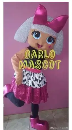 

Новинка для взрослых, лидер продаж, пенопластовый милый розовый мультяшный женский Рождественский нарядный костюм, костюм-талисман на Хэллоуин