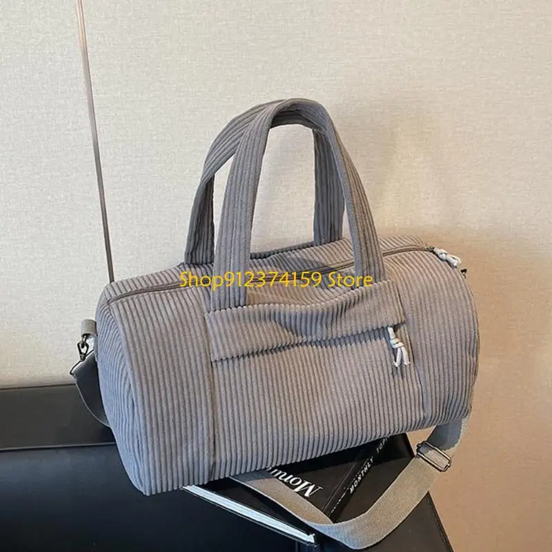 

G5AE Зимняя спортивная сумка Легкая вельветовая конструкция с просторным отделением Эстетичная сумка на плечо Сумка для