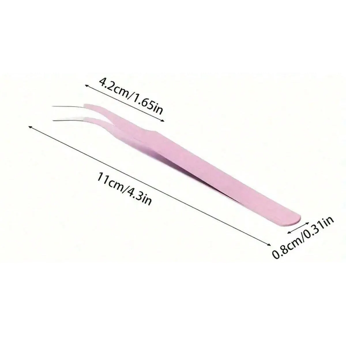 3pcs Pink Jewelry Pliers Paired With Pink Tweezers and an Auxiliary Ring Can Be Used to Make Various Jewelry Accessories