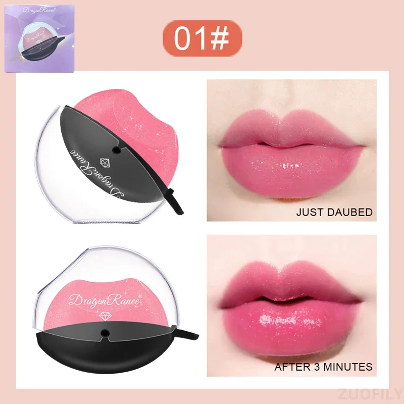 Knijp In Luie Lippenstift Verkleurde Lippenstift Lipvormige Vochtinbrengende Lipverven Pigment Waterdichte Lipgloss 2024 Nieuw