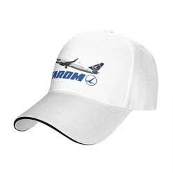 Tarom Airlines Boeing B737 Airplane Cap Baseball Cap Golf hat man women's beach outlet 2022 Men's