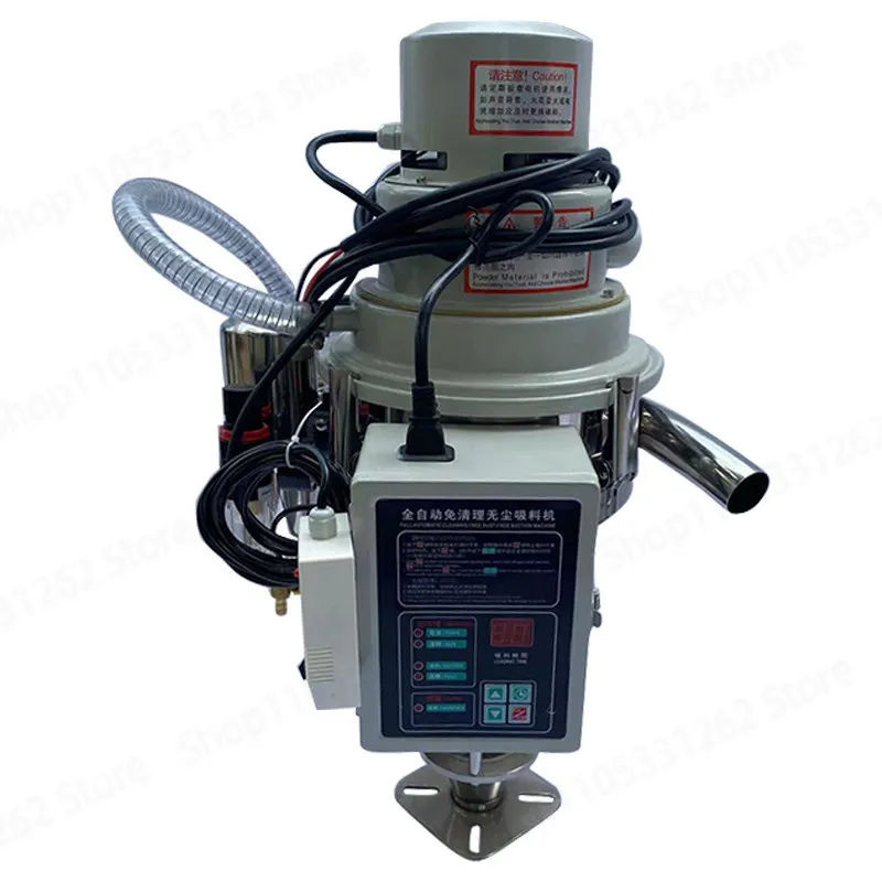 360G Auto-Cleaning Dust-Free Vacuum Loader for Plastic Pellet, Hopper Loader Conveyor for Injection Molding