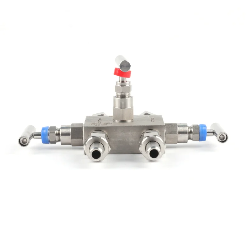 

Stainless Steel Integrated Three-Valve Manifold EJA Three-Valve Manifold 3051