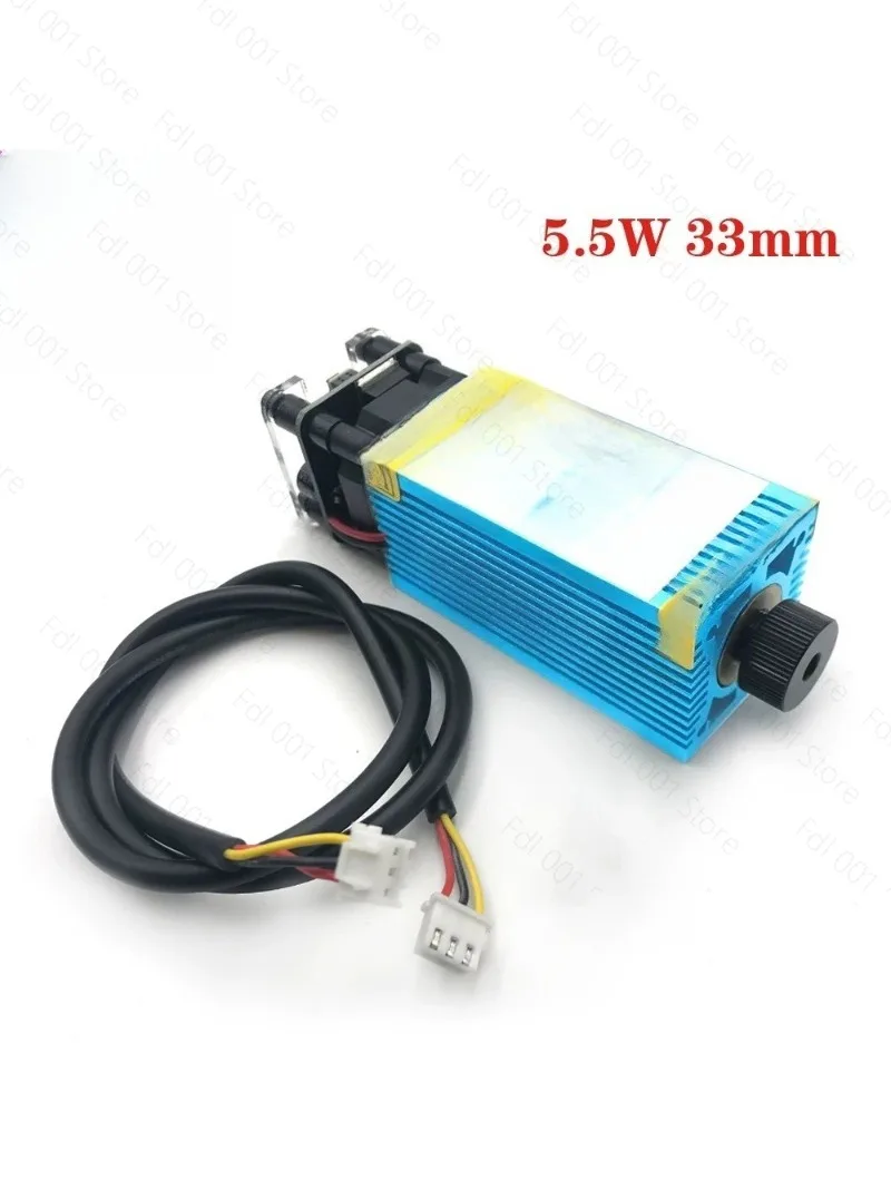 2026 5.5W Module High Powe Head 12V TTL PWM Interface for Laser Engraving Machine Accessories