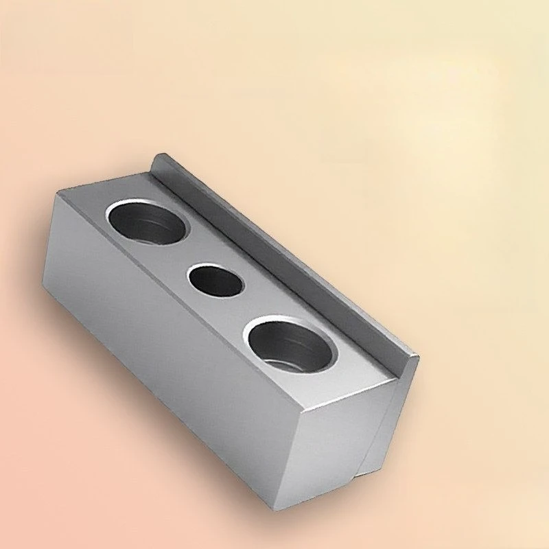 Oblique rail numerical control lathe turret force seat cushion block external knife lock gasket oblique block with oblique