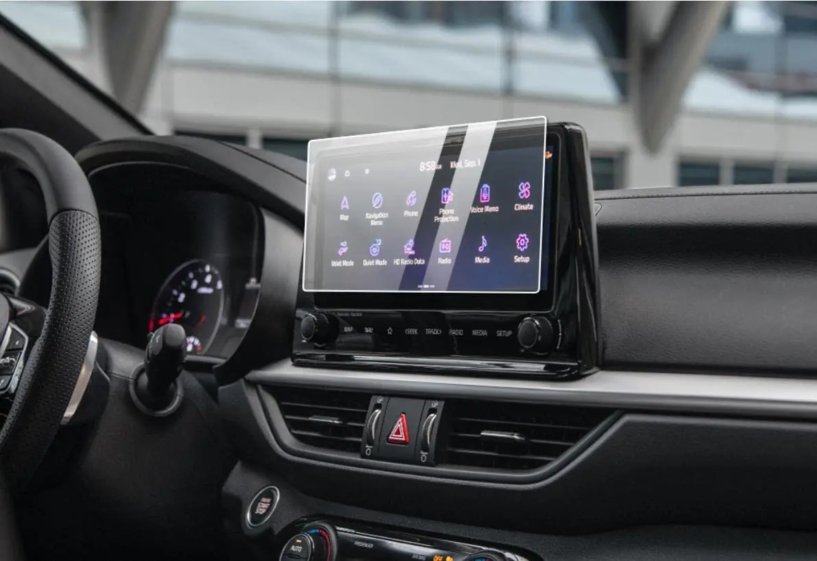 

Для автомобиля Kia Forte 2022 2023 GPS навигационная пленка ЖК-экран аксессуары для защиты от царапин