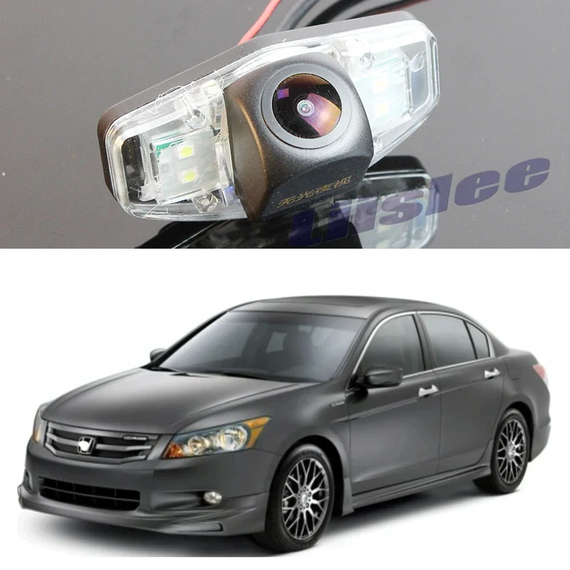 Car Rear Camera Reverse Image For Honda Accord Eighth generation 2008~2012 AMG Night View AHD CCD WaterProof 1080 720 Back