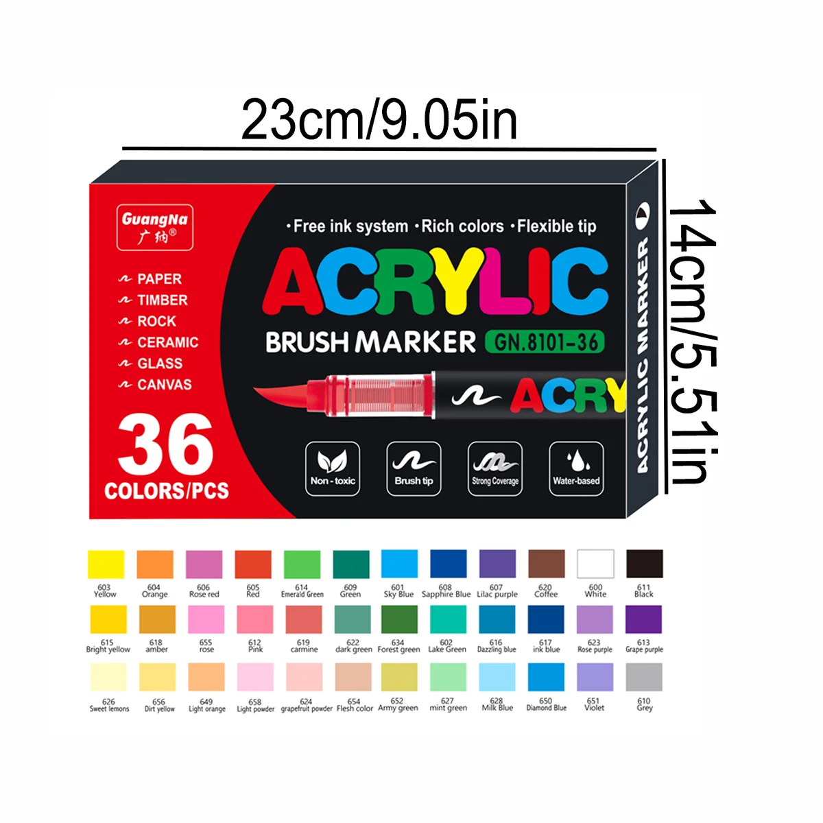 168/120/72/60/48/36/24/12 stuks Dual Tips Artist Markers Set Acryl Marker Set Ideaal voor school-, kantoordecoratie en artistieke geschenken