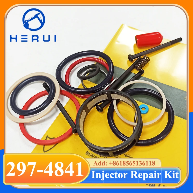 C7/C9 Engine Fuel Injector Repair Kit 297-4841 2974841 for C7 C9 Injector O-ring Seal Kit