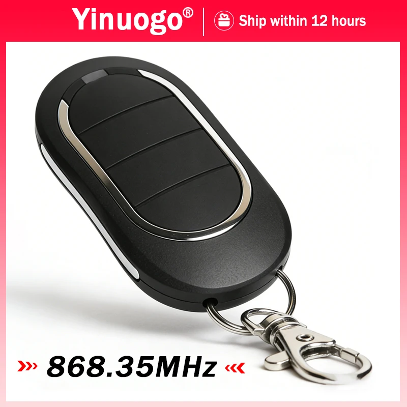 

New ALUTECH AT 4N AT-4N 868MHz Garage Remote Control Compatible With 868.35MHz ALUTECH AT-4N-868 Gate Remote Control Opener