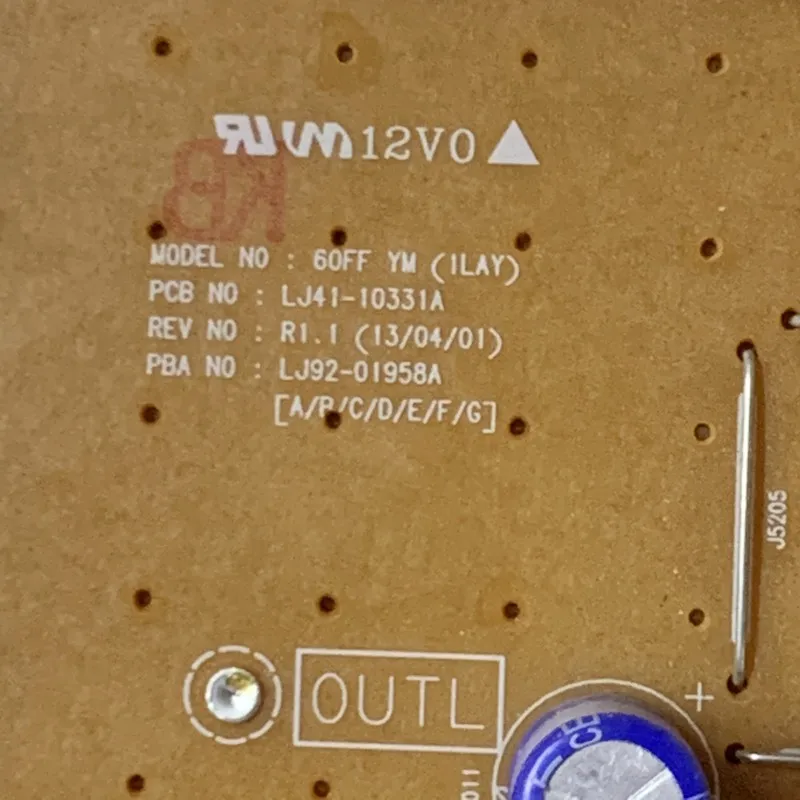 FOR Changhong 3D60C4000i Y board LJ41-10331A LJ92-01958A screen S60FH-YB03 Dismantling second-hand