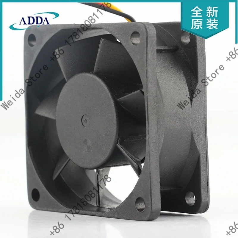 AD0612MB-A73GL 12V 0.14A 6025 60X60X25MM 6CM three-wire detection cooling fan original genuine product ADDA