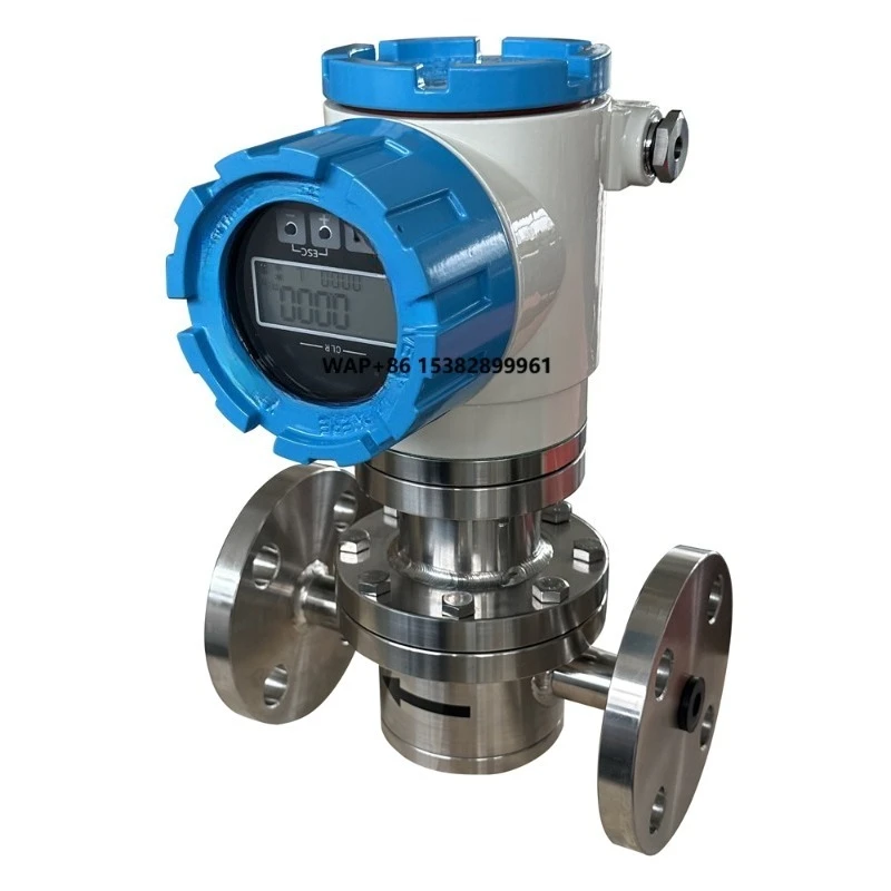 Jingjie Fuel Gauge Flowmeter for Asphalt Resin Engine Oil Lubricating Oil Elliptical Gear for Water