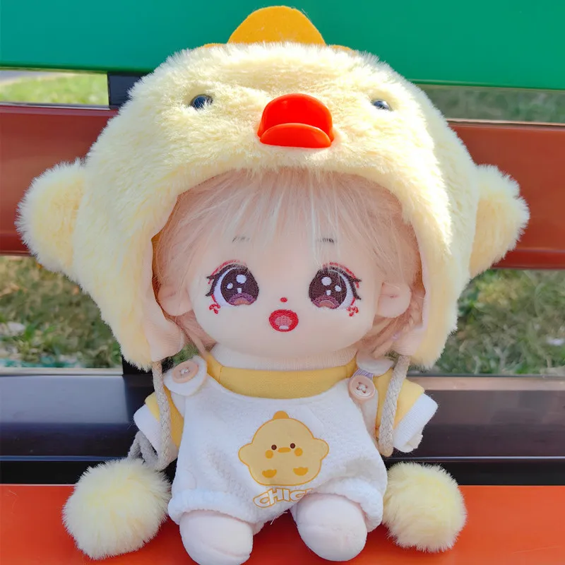 Dolls 20cm Chicken Run Dolls Clothing Sets Hats & Clothes Cute Style Accessories Alternative Clothing【No dolls.】