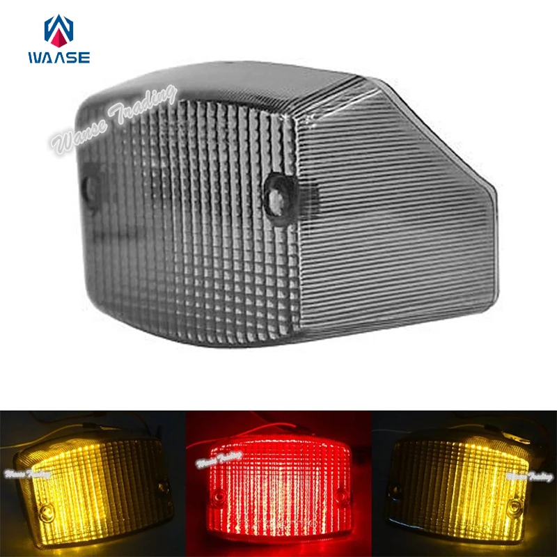 

Встроенный светодиодный указатель поворота waase E-Mark для хвостового тормоза для Kawasaki Eliminator 125 600 1986-2005/ Vulcan 750 VN750 1986-2005