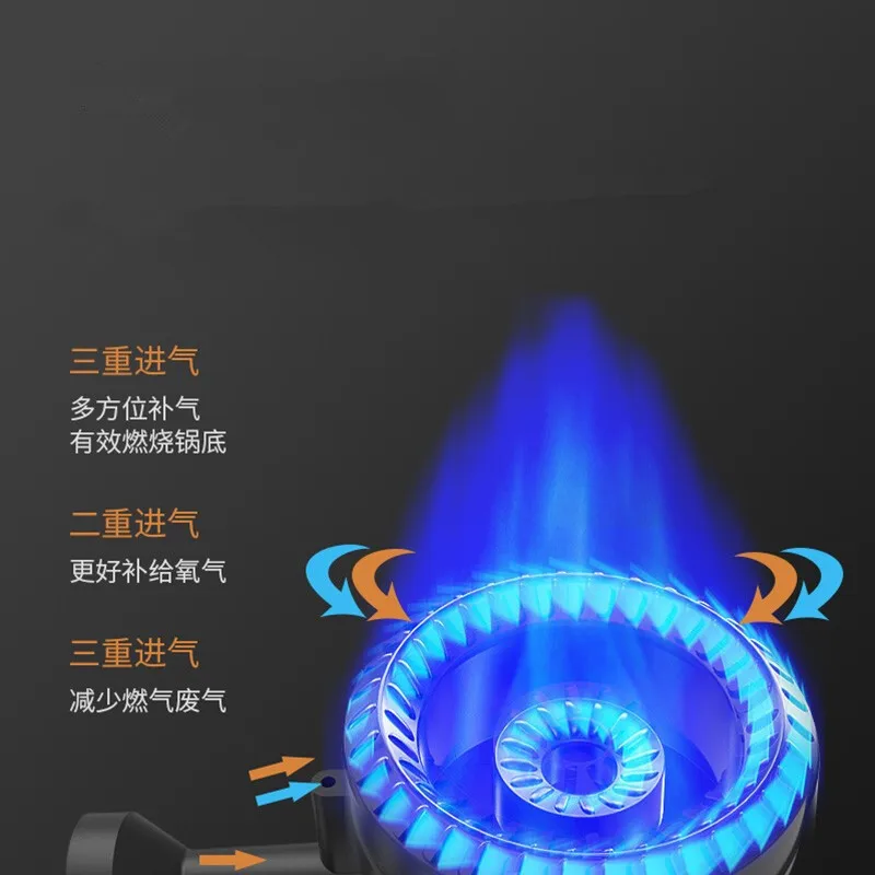 موقد غاز طبيعي مزدوج من Joyoung بقوة 5.2KW/4.8KW قوة نيران عالية ، أداء من الدرجة الأولى ، موقد غاز للحماية من اللهب ، موقد غاز