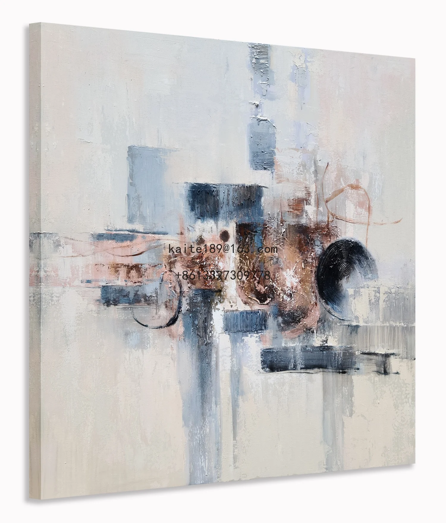 Factory Direct Mural Oil Painting Canvas Abstract Modern Texture Handmade Acrylic Art Subject Still Life