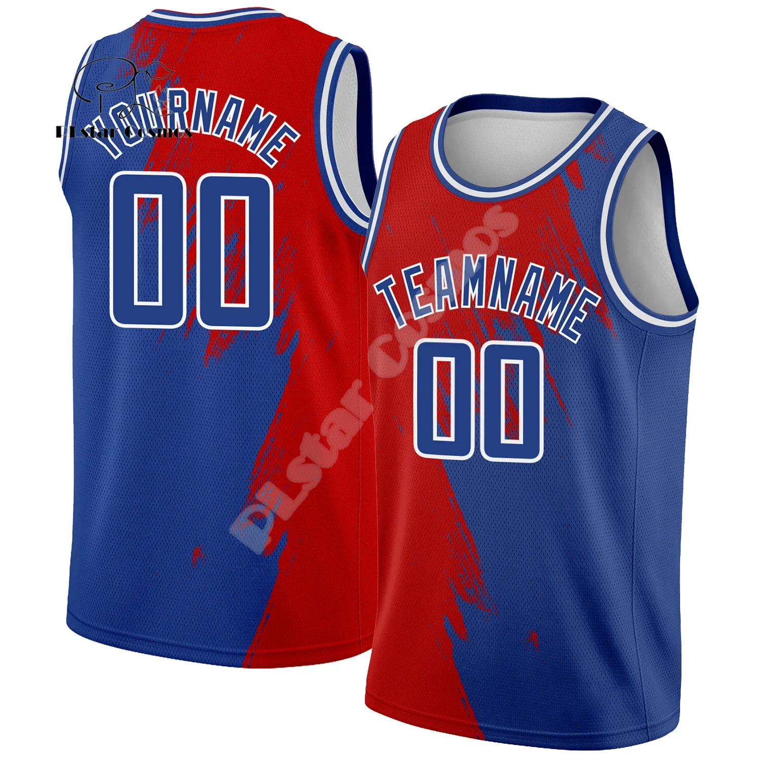 Custom Name Colorful Vintage Basketball Jersey Shirts Breathable Drop Shipping 3DPrint Summer Casual Tank Top Vest Sleeveless 17