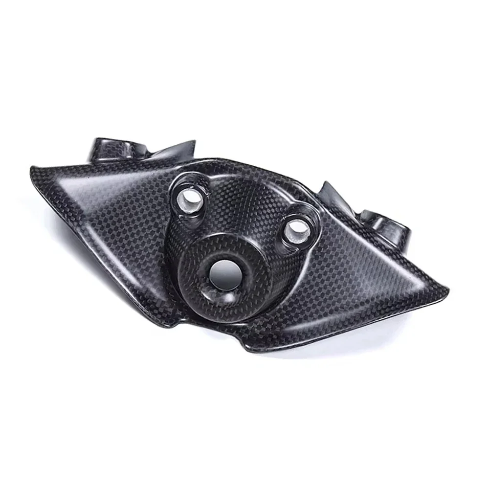 For DUCATI Panigale V4 V4S 2025 Carbon Fiber Front Ignition Key Cover Switch Caps Protection Moto Fairing Modified Accessory