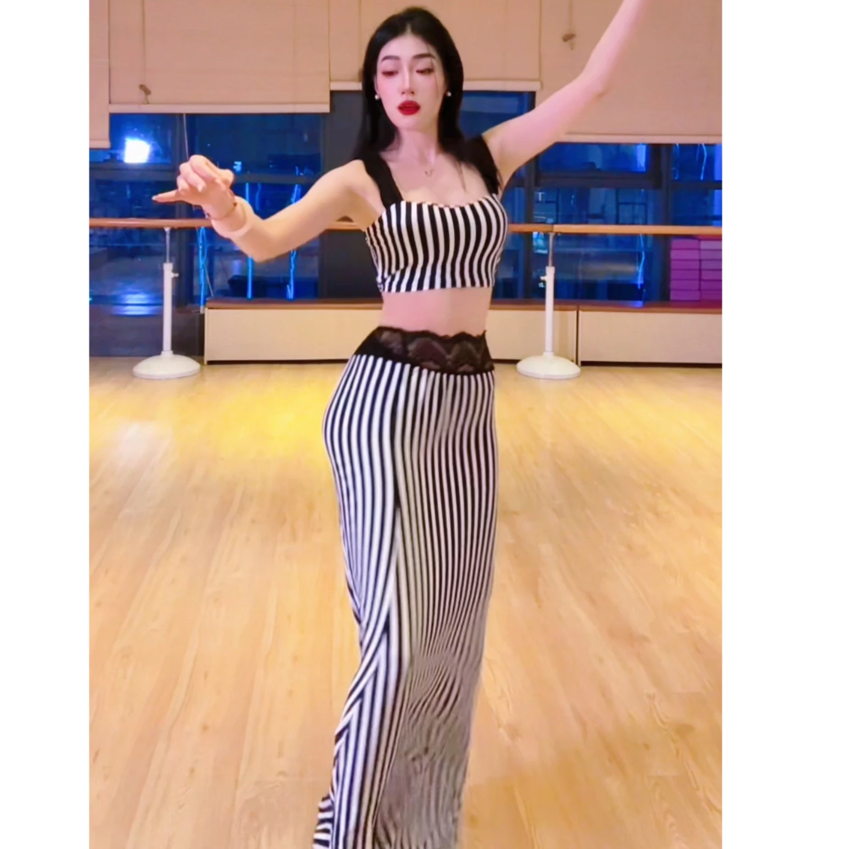 جديد أداء الرقص الشرقي الملابس السوداء شريط التخسيس مجموعة مثير مزاجه ممارسة ازياء الرقص الشرقي بدلة التدريب