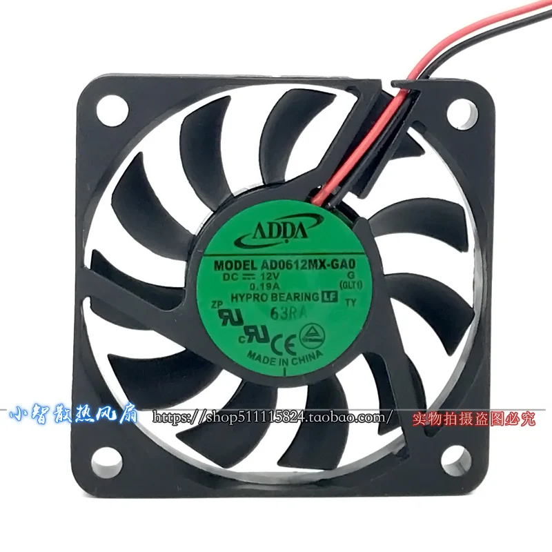 ORIGINAL AD0612MX-GA0 12V 6010 60*60*10mm KIPAS PENDINGIN RADIATOR BARU