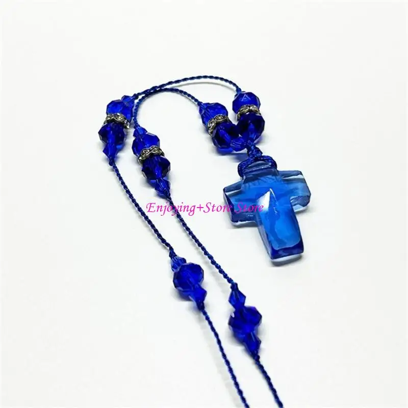 G6DA Collier chapelier à perles cristal multiples