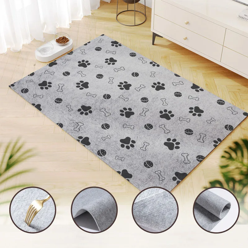 Dog Bed Mat All Season Pet Sleeping Pad Waterproof Anti-Slip Washable Mattress for Small Medium Large Dogs Cats Kennel Crate Mat - view 4