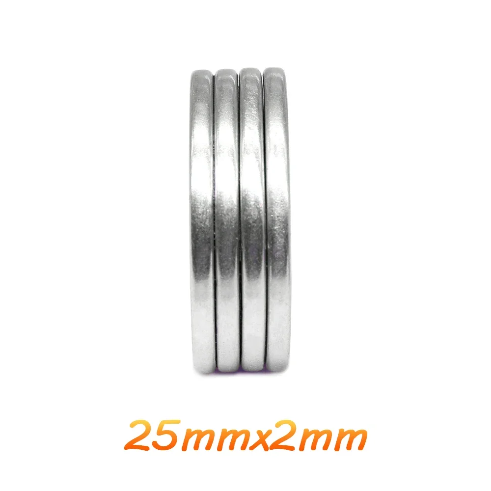 2/5/10/20//30/50PCS 25x2 mm Round Strong Powerful Magnetic Magnet Disc Neodymium Magnet 25x2mm Permanent Magnets