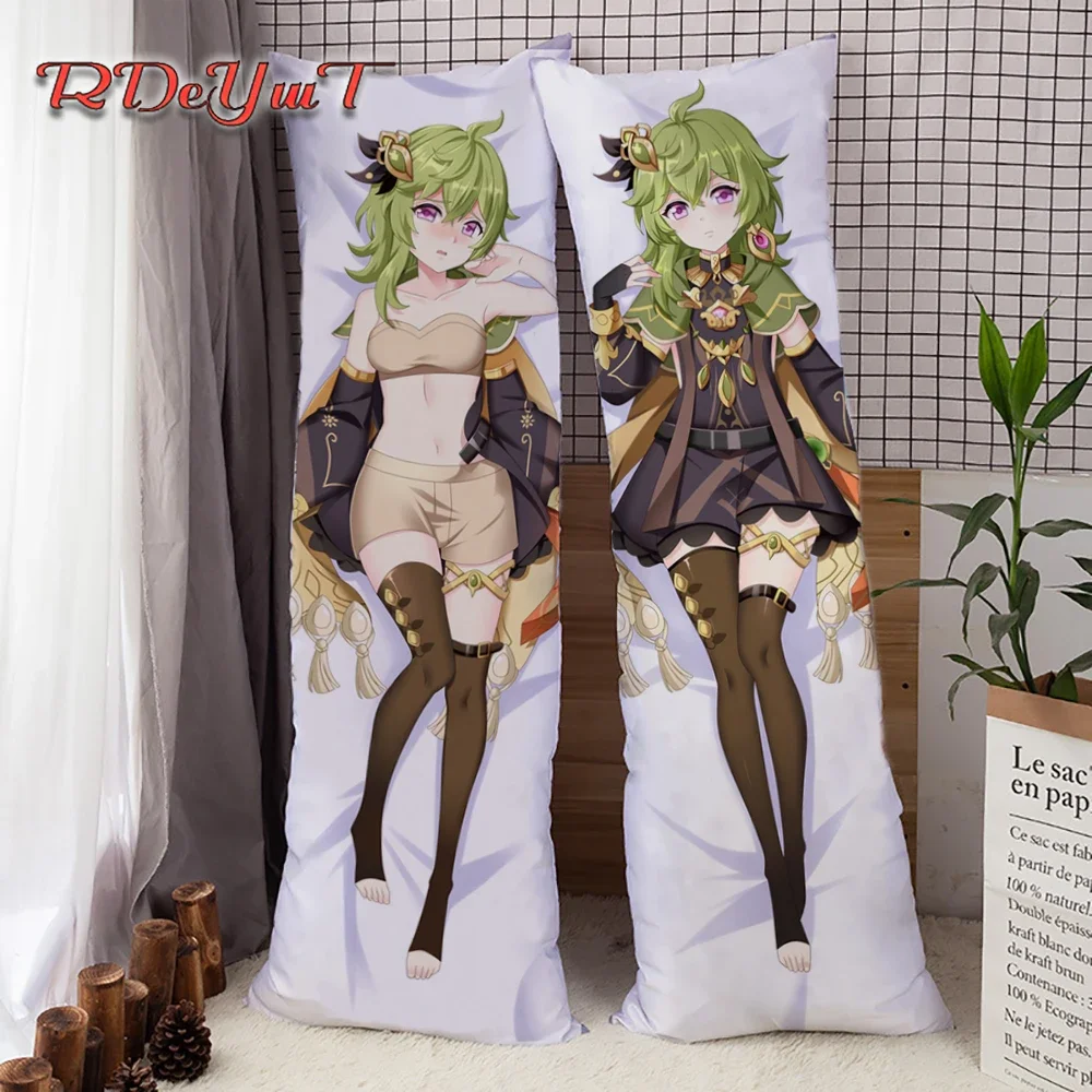 New Anime Dakimakura Game Genshin Impact Collei Hugging Body Pillow Cove Life Size Sofa Bed HD Printed Pillowcases Home Bedding