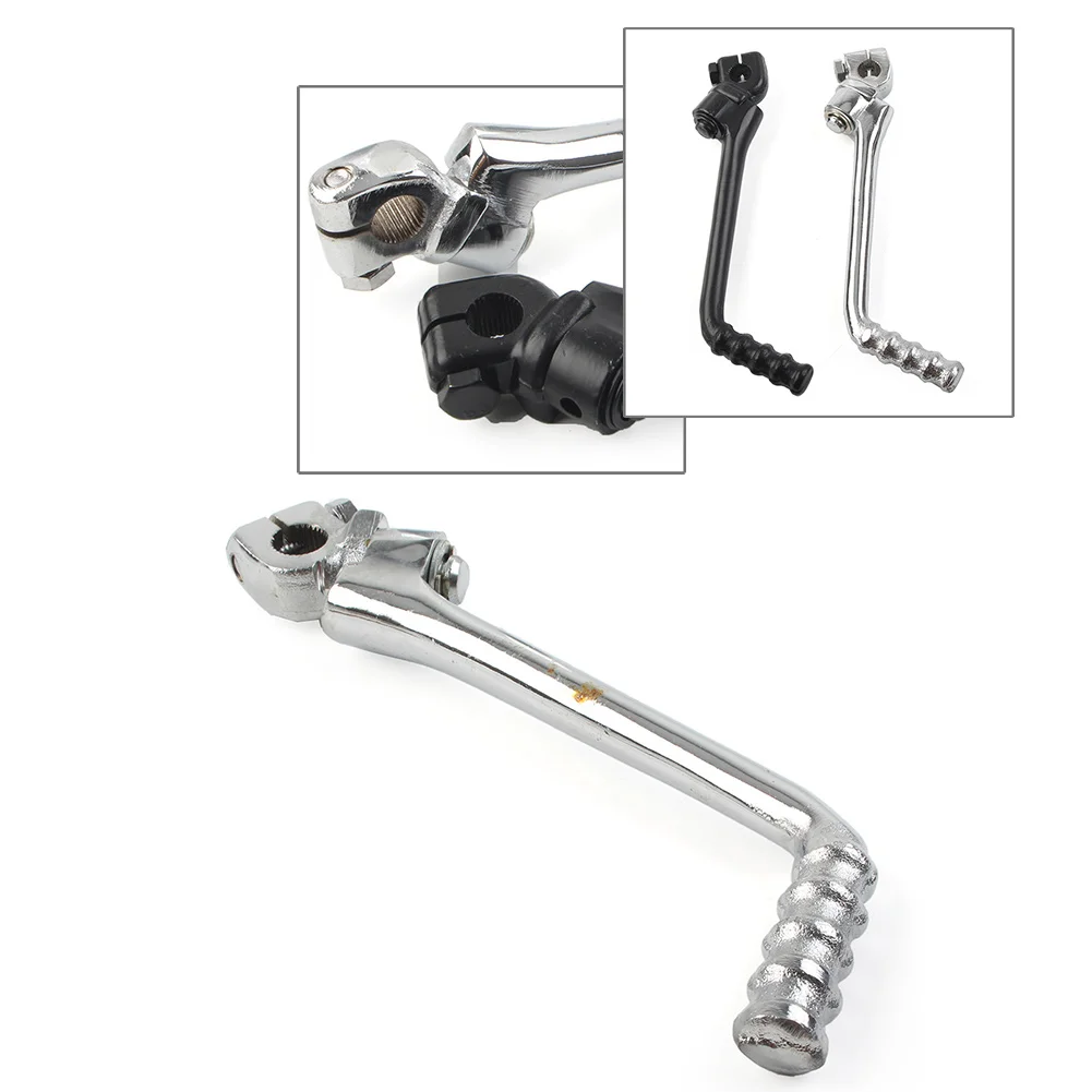 13mm Silver/Black Kick Start Starter Lever For Pit Pro Trail Dirt Bike For Honda CRF50 70 For Yamaha