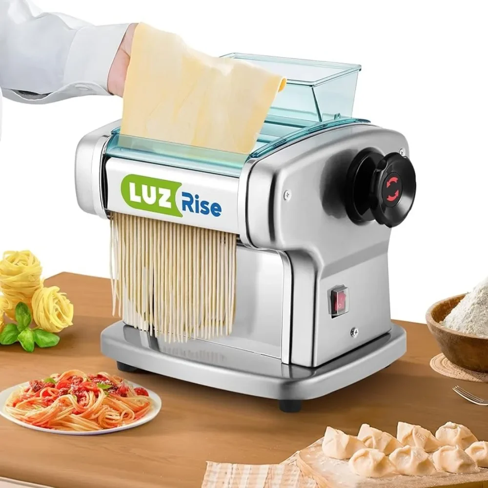 

Noodle Machine Household Family Use Output 10LBS/H Dough Kneading Machine 9 Thickness Settings 0.5mm-5mm 135W) Pasta Laminator