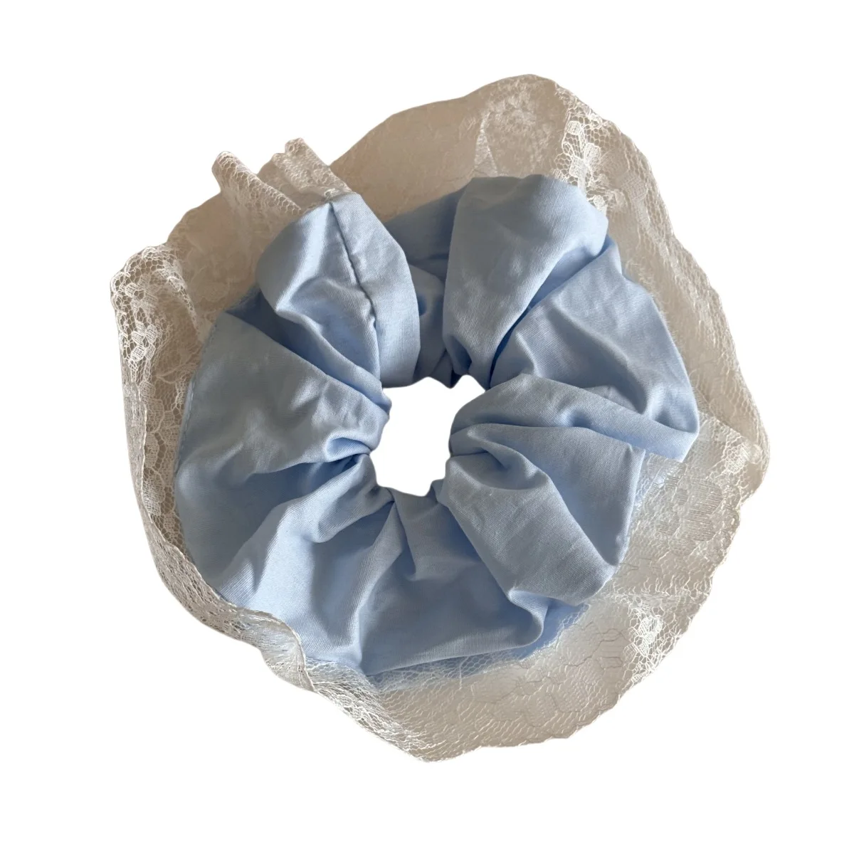 امرأة كبيرة الحجم جوفاء الدانتيل المطاطية رباط شعر الحلو Scrunchies الفتيات موضة العلاقات الشعر السيدات ذيل حصان عقد إكسسوارات الشعر #6