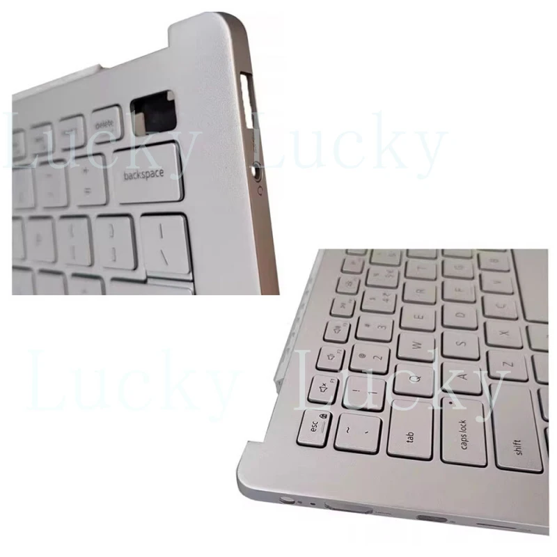 f For DELL Inspiron 13 7000 7391 Laptop Keyboard Palmrest Upper Case 0RKN9J RKN9J view 3
