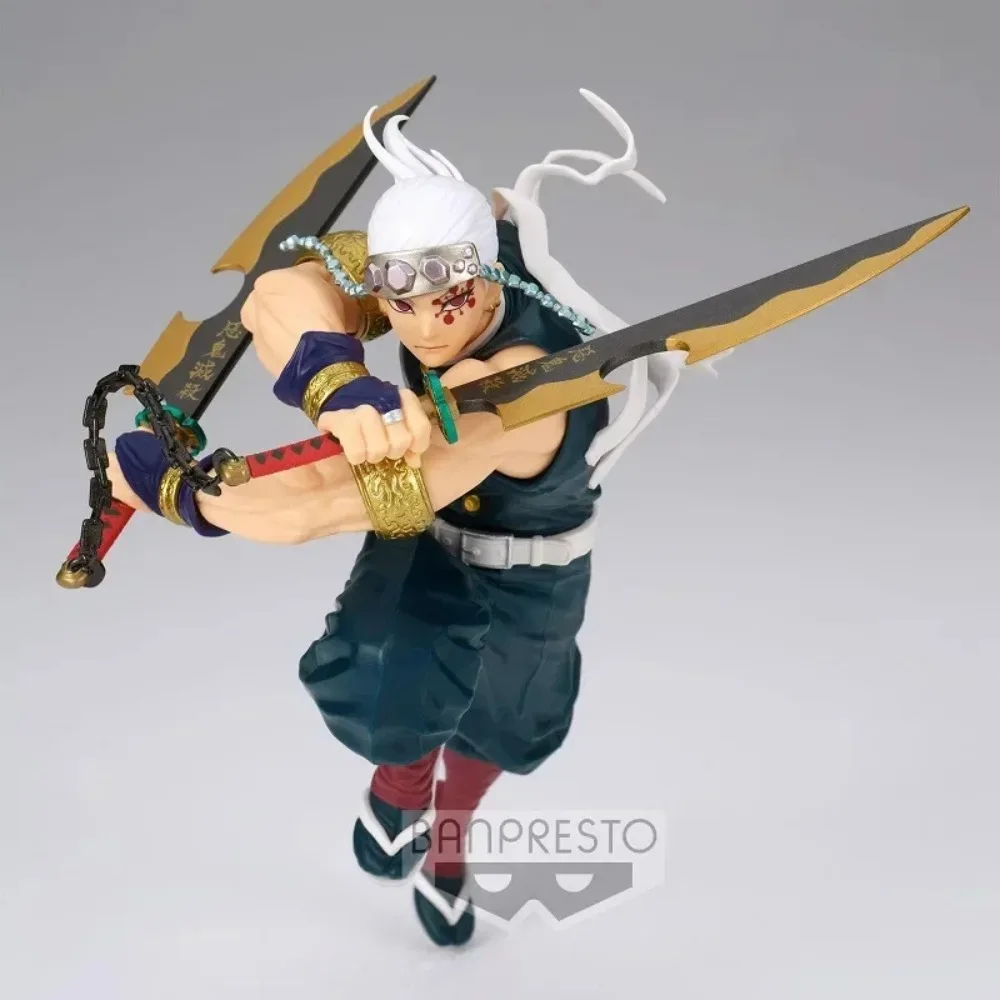 

Bandai BANPRESTO Demon Slayer Uzui Tengen Vibration Stars Kimetsu No Yaiba Anime Фигурка Игрушки Коллекция Куклы Детские Подарки