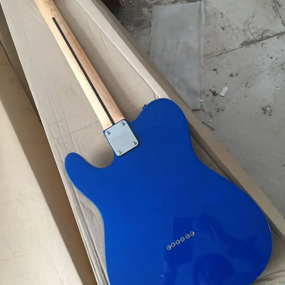 Factory Direct Sales of High-quality Professional Electric Guitar Dark Blue(Real picture)