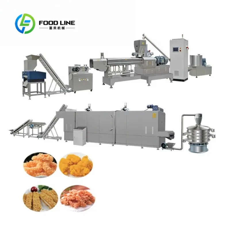 Línea de Producción de Pan Rallado, Máquina Industrial Automática para Hacer Pan Rallado Panko, Extrusora de Doble Tornillo, Maquinaria Alimentaria Personalizada